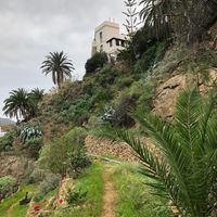 view from the garden belonging to the hotel (work in progress😄) at Hotel Anaterve in La Gomera