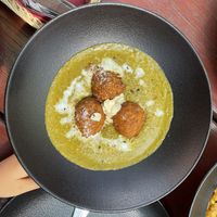 Palak kofta  at Hurry Curry Indian Restaurant in Klaipeda