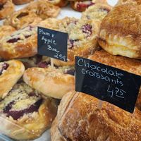 Patries (these vegetarian not vegan)  at Amazing Breads & Cakes in Des Plaines