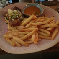 Vegan fish and chips at Willy in Flensburg