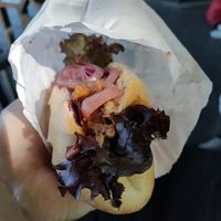 Jackfruit in BBQ sauce at Willy in Flensburg