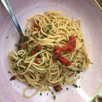 Spaghetti aglio e olio  at L'Osteria - La Part-Dieu in Lyon