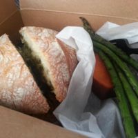 tempeh pesto with grilled veggies at Vegan Grill - Whole Foods Venice in Venice