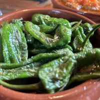 Padron peppers   at The Natural Grocer Market & Social in Hexham