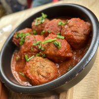 Vegan meatballs   at The Natural Grocer Market & Social in Hexham