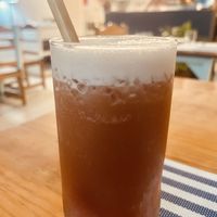 Raspberry lemonade  at The Stowaway Gastrobar in Roatan
