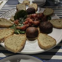 Falafel  at The Stowaway Gastrobar in Roatan