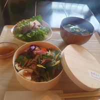 Vegetarian set menu - so pretty but tasted better! at Wasonichinichi - 和想日々 in Kyoto