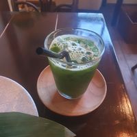 Iced matcha drink (comes with meal) at Wasonichinichi - 和想日々 in Kyoto