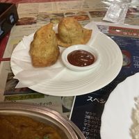 Samosa   at Restaurant  Namaste -レストラン ナマステ  in Kyoto