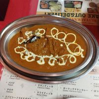 Eggplant and potato curry at Restaurant  Namaste -レストラン ナマステ  in Kyoto