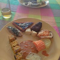 Buffet at Grow Vegan in Koh Samui
