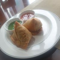 Samosa 8/10 wanted one more please at Bombay Brau in Incheon