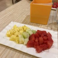 Fruit plate  at Orin Hall & Resto in Probolinggo