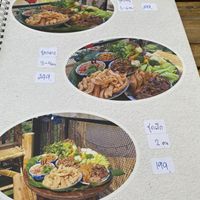 Traditional Northern Kantoke Thai food   at Ming Kwan - Rimping - Maybe closed in Chiang Mai