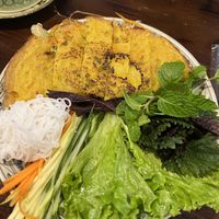 Vietnamese pancakes   at Met Vietnamese Restaurant in Hanoi