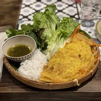 Vegan pancake - Met, Hanoi  at Met Vietnamese Restaurant in Hanoi