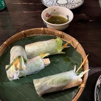 Summer rolls  at Met Vietnamese Restaurant in Hanoi