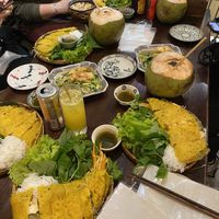 Banh Xeo  at Met Vietnamese Restaurant in Hanoi