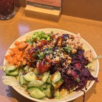 Tuna teriyaki with peanut sauce  at Kaspar Schmauser in Furth