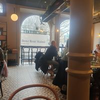 Tables at Brunchoteket in Malmo