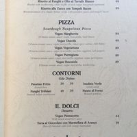 menu  at L'Osteria Pizza e Cucina in Jimbaran