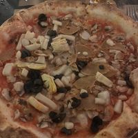 Capricciosa vegan   at L'Osteria Pizza e Cucina in Jimbaran