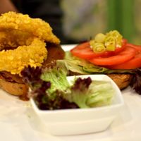 Main dish at REfresh in Moscow