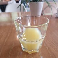 Ginger lemon double shot at REfresh in Moscow