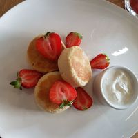 Dessert at REfresh in Moscow