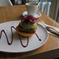 Burger at REfresh in Moscow