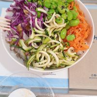 Vegan Delight salad at Aloha Poké in Salamanca