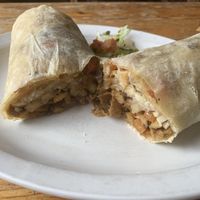 Cali burrito  at Ranchos Cocina in San Diego