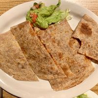 Soy chorizo quesadilla at Ranchos Cocina in San Diego