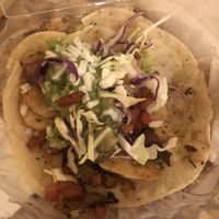 Vegan shrimp taco 10/10 at Ranchos Cocina in San Diego