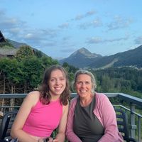 Great terrasse! at La Marmotte d'Or in Montriond