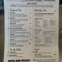 Menu 2  at Vector Brewing in Dallas