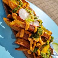 Potato wedges at Cocoloco in Bournemouth