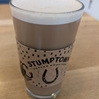 Chai latte with Almond milk at Stumptown Coffee Roasters - Division in Portland