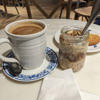 Coffee and overnight oats at Maman - Georgetown in Washington