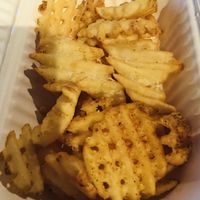 Waffle fries  at Brew Bird in Fargo