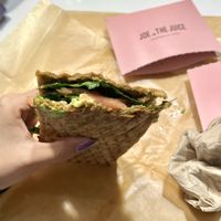 VAVO vegan avocado sandwich  at Joe & The Juice - Westfield UTC in San Diego