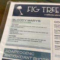   at Fig Tree Cafe in San Diego
