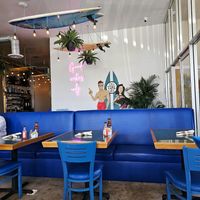 Indoor decor at Fig Tree Cafe in San Diego