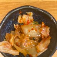 Vegan fermented cabbage (no dashi, confirmed)  at Yoshiharu in Kyoto