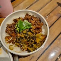 Braised Mushroom rice at Saijiki - 咲璽季 in Osaka