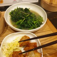 Water spinach stir fry at Taiwan Vegan Yoichi in Osaka