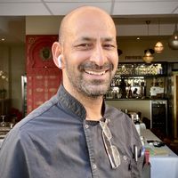 Owner & Master Chef, Virender Thakur  at Jaipur Indian Restaurant in Marbella