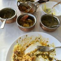 Totally forgot to take a photo on our first visit. Got distracted by the delicious smells on the second visit so was almost finished when I remembered to take a pic!  at Jaipur Indian Restaurant in Marbella