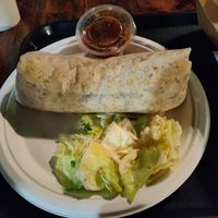 Vegan Chorizo Burrito at Pokez in San Diego